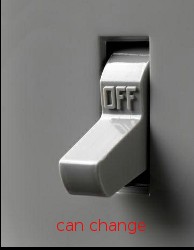 Light Switch Off -- CAN change